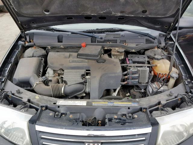 1G8AK55BX6Z181063 - 2006 SATURN ION LEVEL BLACK photo 7