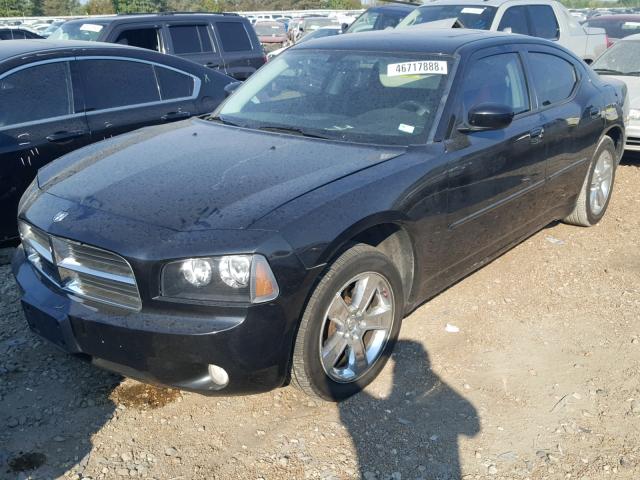 2B3CA3CV2AH113269 - 2010 DODGE CHARGER SX BLACK photo 2