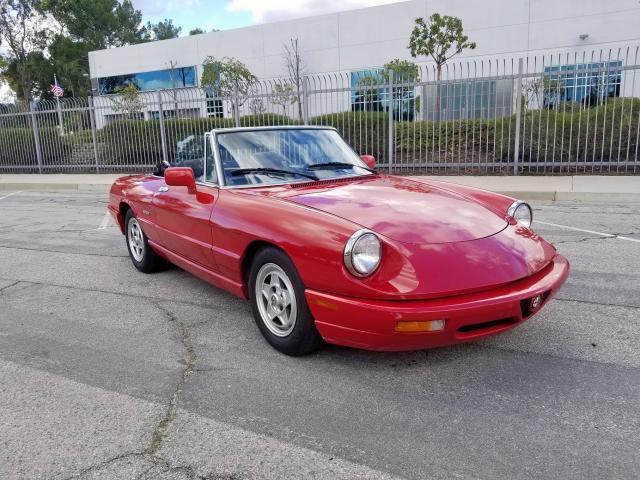 ZARBB42G3N7003564 - 1992 ALFA ROMEO SPIDER RED photo 1