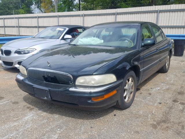 1G4CW54K214270423 - 2001 BUICK PARK AVENU BLACK photo 2