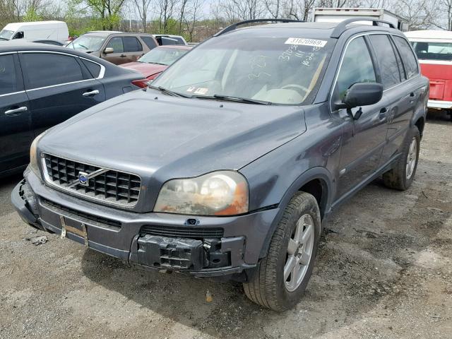 YV4CM592X61281078 - 2006 VOLVO XC90 GRAY photo 2