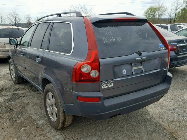 YV4CM592X61281078 - 2006 VOLVO XC90 GRAY photo 3