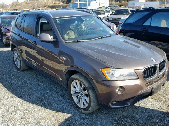 5UXWX9C58D0A11353 - 2013 BMW X3 XDRIVE2 BROWN photo 1