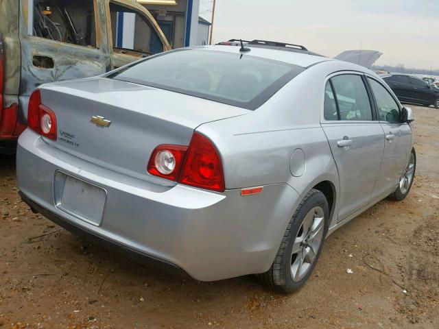 1G1ZC5EB4AF118856 - 2010 CHEVROLET MALIBU 1LT SILVER photo 4