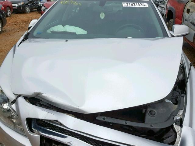 1G1ZC5EB4AF118856 - 2010 CHEVROLET MALIBU 1LT SILVER photo 7