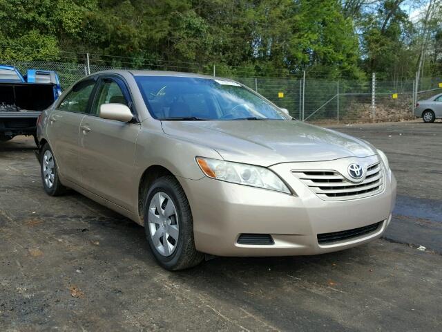 4T1BE46K89U404546 - 2009 TOYOTA CAMRY BASE GOLD photo 1