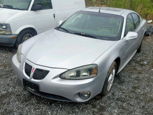 2G2WR524641128187 - 2004 PONTIAC GRAND PRIX SILVER photo 2