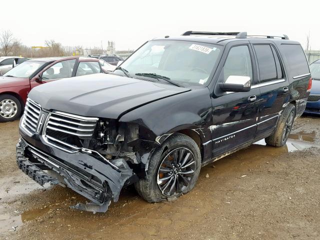 5LMJJ2JTXGEL07204 - 2016 LINCOLN NAVIGATOR BLACK photo 2