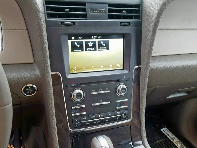 5LMJJ2JTXGEL07204 - 2016 LINCOLN NAVIGATOR BLACK photo 9