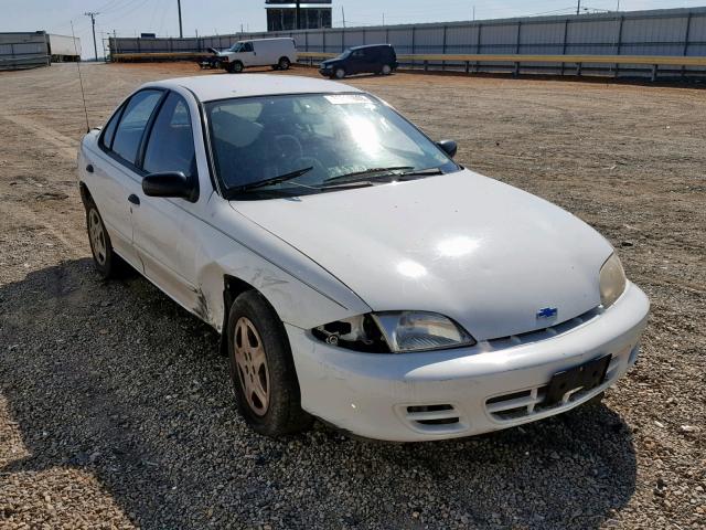 1G1JF524017240084 - 2001 CHEVROLET CAVALIER L WHITE photo 1