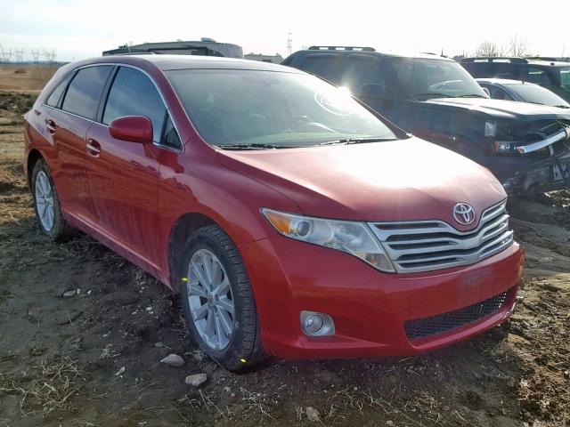 4T3BE11A39U008058 - 2009 TOYOTA VENZA RED photo 1