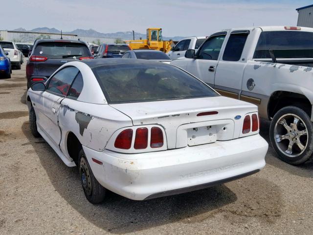 1FALP42X7TF154044 - 1996 FORD MUSTANG GT WHITE photo 3