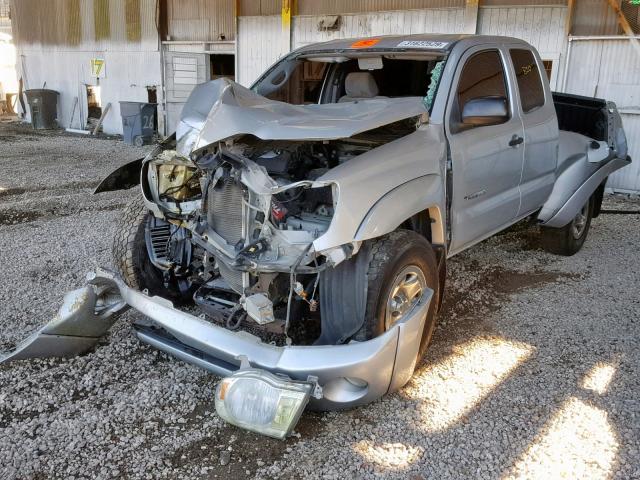 5TETU62N07Z340367 - 2007 TOYOTA TACOMA PRE SILVER photo 2