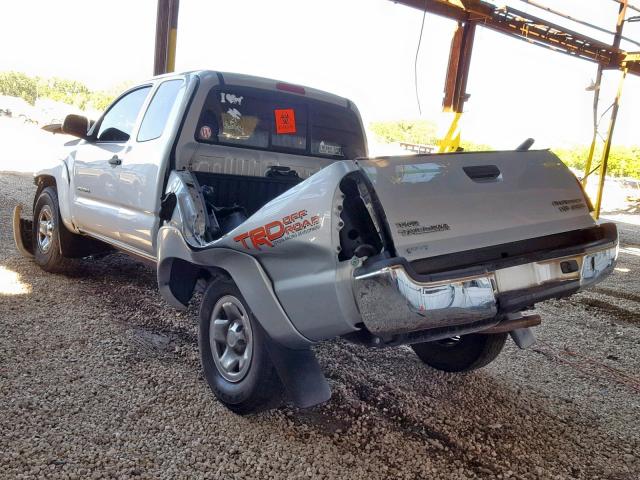 5TETU62N07Z340367 - 2007 TOYOTA TACOMA PRE SILVER photo 3