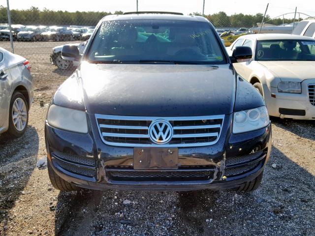 WVGZC67L94D000431 - 2004 VOLKSWAGEN TOUAREG 3. BLACK photo 9