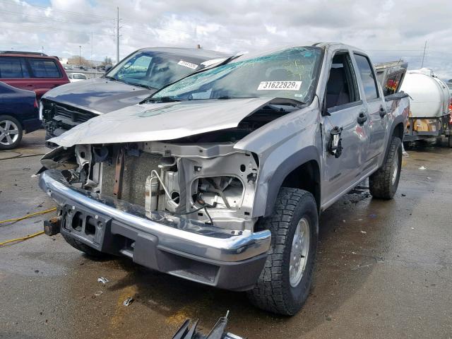 1GCDT138058267129 - 2005 CHEVROLET COLORADO TAN photo 2