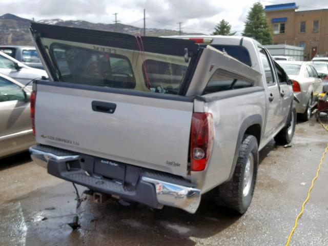 1GCDT138058267129 - 2005 CHEVROLET COLORADO TAN photo 4