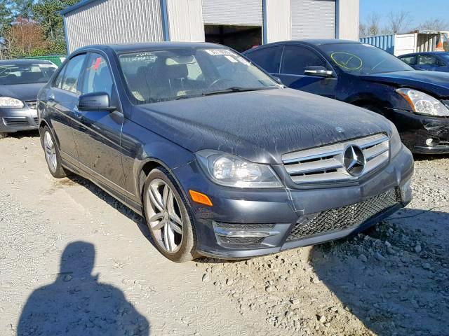 WDDGF4HB0DR292072 - 2013 MERCEDES-BENZ C 250 GRAY photo 1