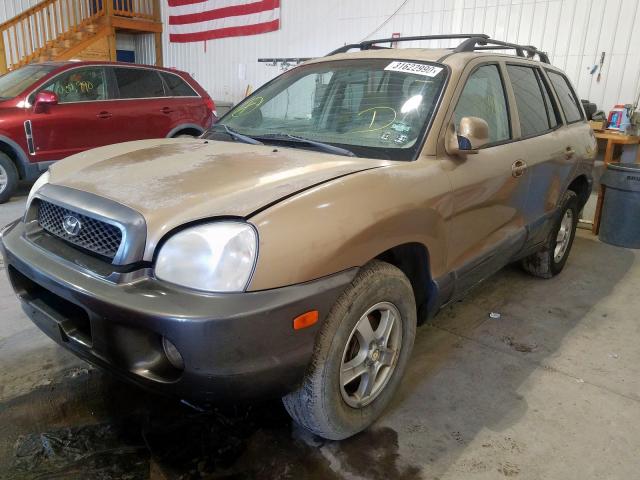 KM8SC73D94U674326 - 2004 HYUNDAI SANTA FE GLS  photo 2