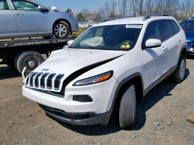 1C4PJMCS3GW194398 - 2016 JEEP CHEROKEE L WHITE photo 2