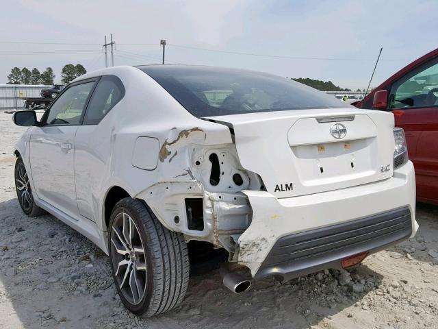 JTKJF5C76FJ003943 - 2015 TOYOTA SCION TC WHITE photo 3