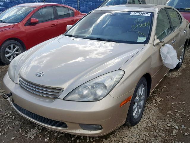 JTHBF30G325016932 - 2002 LEXUS ES 300 TAN photo 2