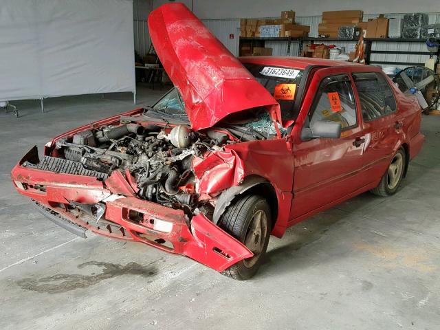 3VWRF81H8WM243227 - 1998 VOLKSWAGEN JETTA TDI RED photo 2