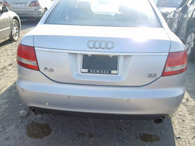 WAUDT74FX5N050542 - 2005 AUDI A6 3.2 QUA GRAY photo 9