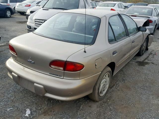 1G1JF5242T7291511 - 1996 CHEVROLET CAVALIER L TAN photo 4