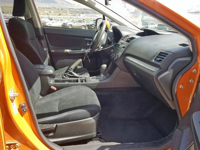 JF2GPAVC4D2872745 - 2013 SUBARU XV CROSSTR ORANGE photo 5