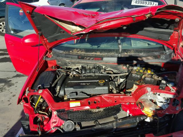 KL1TD66607B774397 - 2007 CHEVROLET AVEO BASE Qırmızı foto 7