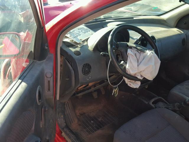 KL1TD66607B774397 - 2007 CHEVROLET AVEO BASE Qırmızı foto 9
