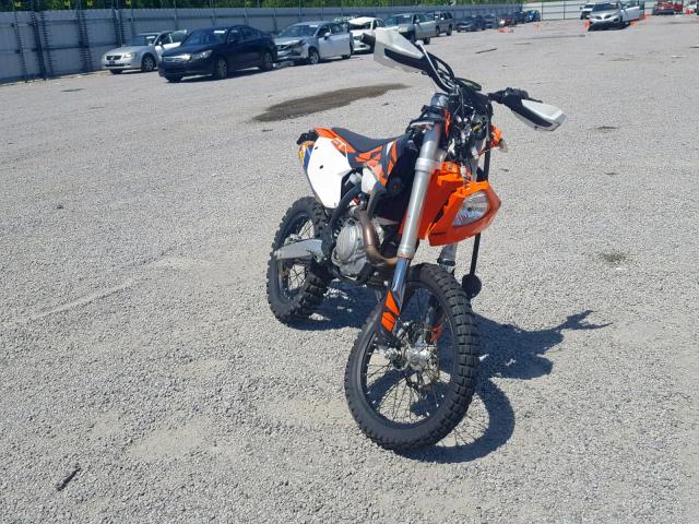 VBKEXL40XJM412299 - 2018 KTM 500 EXC-F ORANGE photo 1