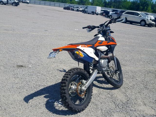 VBKEXL40XJM412299 - 2018 KTM 500 EXC-F ORANGE photo 4