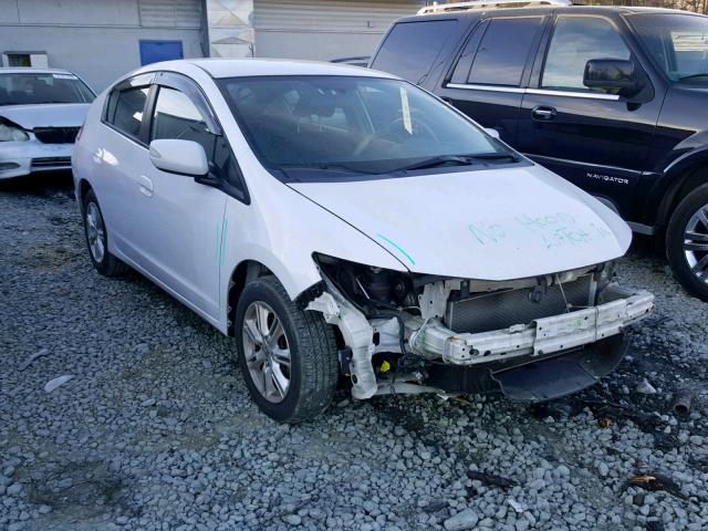 JHMZE2H71AS036192 - 2010 HONDA INSIGHT EX WHITE photo 1