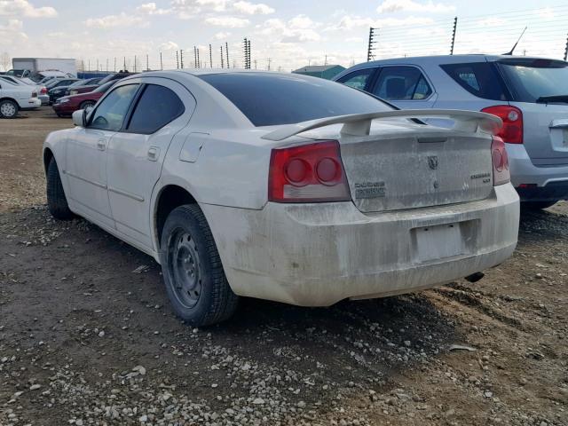 2B3CA3CV3AH155630 - 2010 DODGE CHARGER SX WHITE photo 3