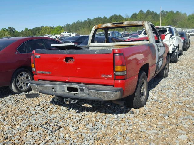 3GTEC14X16G170835 - 2006 GMC NEW SIERRA RED photo 4