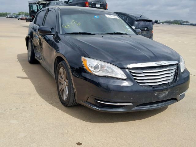 1C3CCBBB2DN618822 - 2013 CHRYSLER 200 TOURIN BLACK photo 1