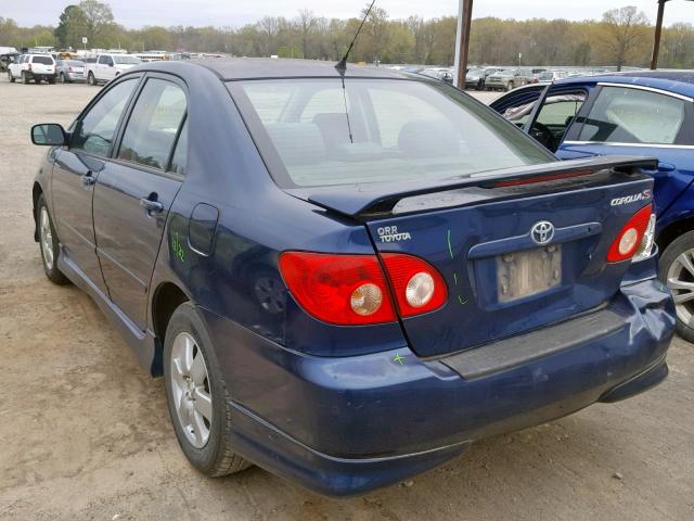 1NXBR32EX6Z598040 - 2006 TOYOTA COROLLA CE BLUE photo 3