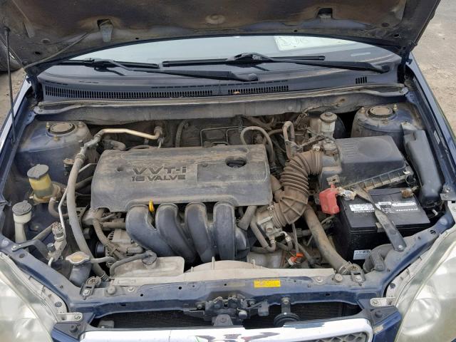 1NXBR32EX6Z598040 - 2006 TOYOTA COROLLA CE BLUE photo 7