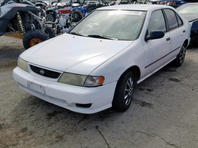 1N4AB41D1WC731220 - 1998 NISSAN SENTRA E WHITE photo 2