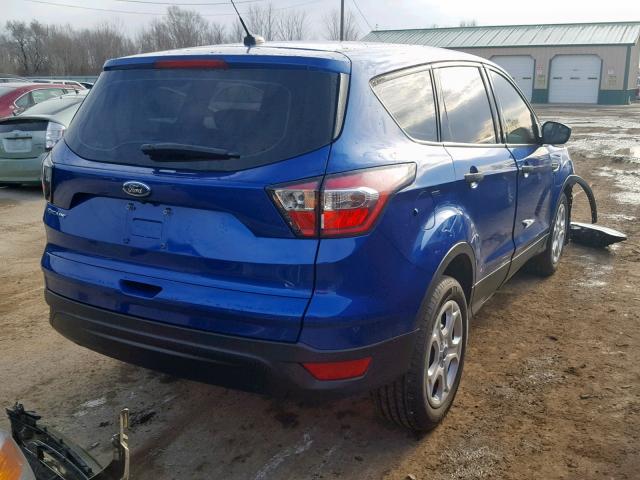 1FMCU0F71HUA81760 - 2017 FORD ESCAPE S BLUE photo 4