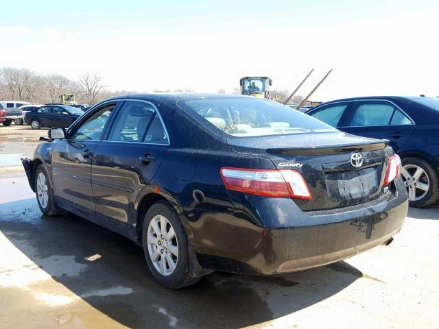 4T1BB46K89U075923 - 2009 TOYOTA CAMRY HYBR CHARCOAL photo 3