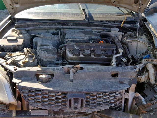 1HGEM21284L812187 - 2004 HONDA CIVIC DX SILVER photo 7