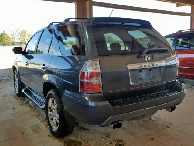 2HNYD18844H534847 - 2004 ACURA MDX TOURIN BLUE photo 3