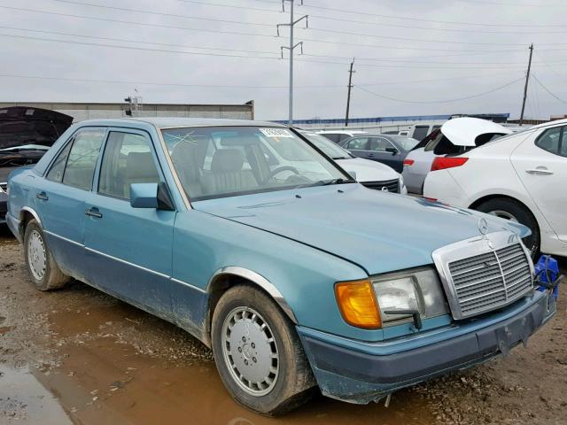 WDBEA26D3NB661668 - 1992 MERCEDES-BENZ 300 E 2.6 BLUE photo 1