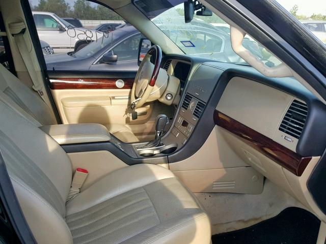 5LMEU88H35ZJ26951 - 2005 LINCOLN AVIATOR Qara foto 5