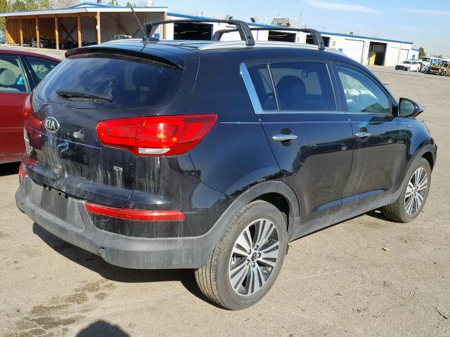 KNDPCCAC6G7839765 - 2016 KIA SPORTAGE E BLACK photo 4