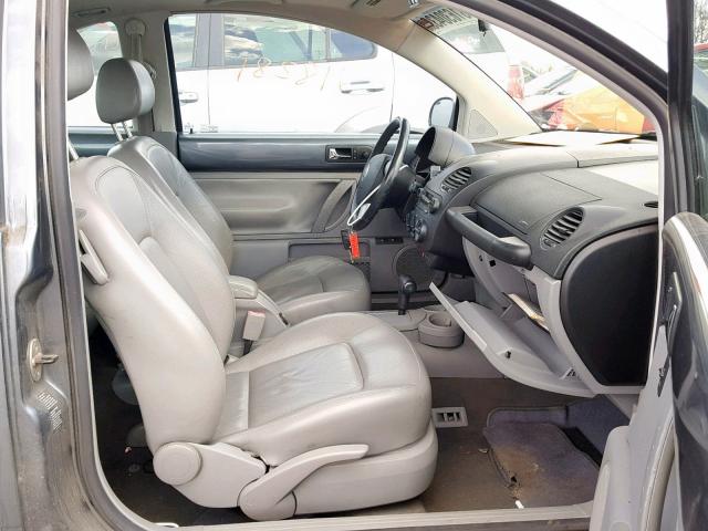 3VWCK21C63M436331 - 2003 VOLKSWAGEN NEW BEETLE Grau Foto 5
