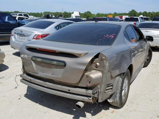 2G2WP552361151140 - 2006 PONTIAC GRAND PRIX BROWN photo 4